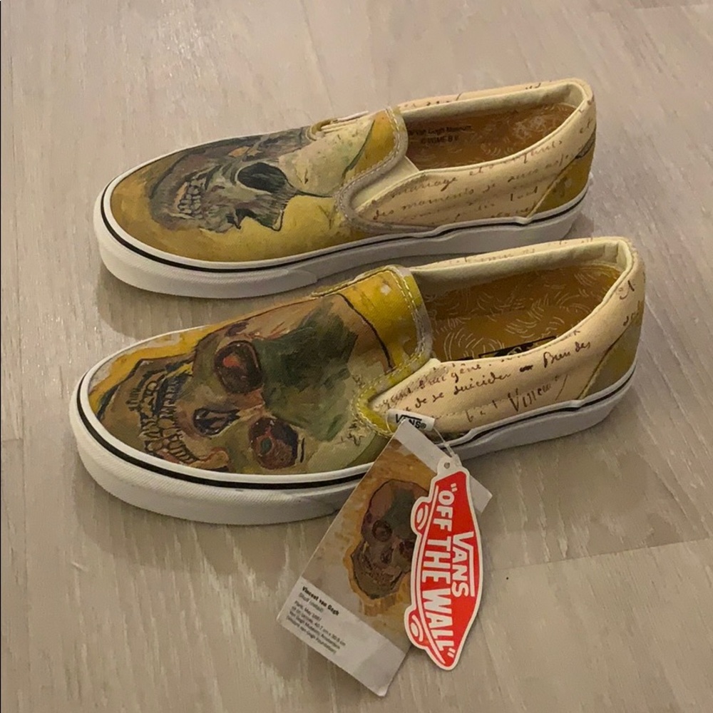 Vans x Vincent Van Gogh Slip Ons Women’s 8.5